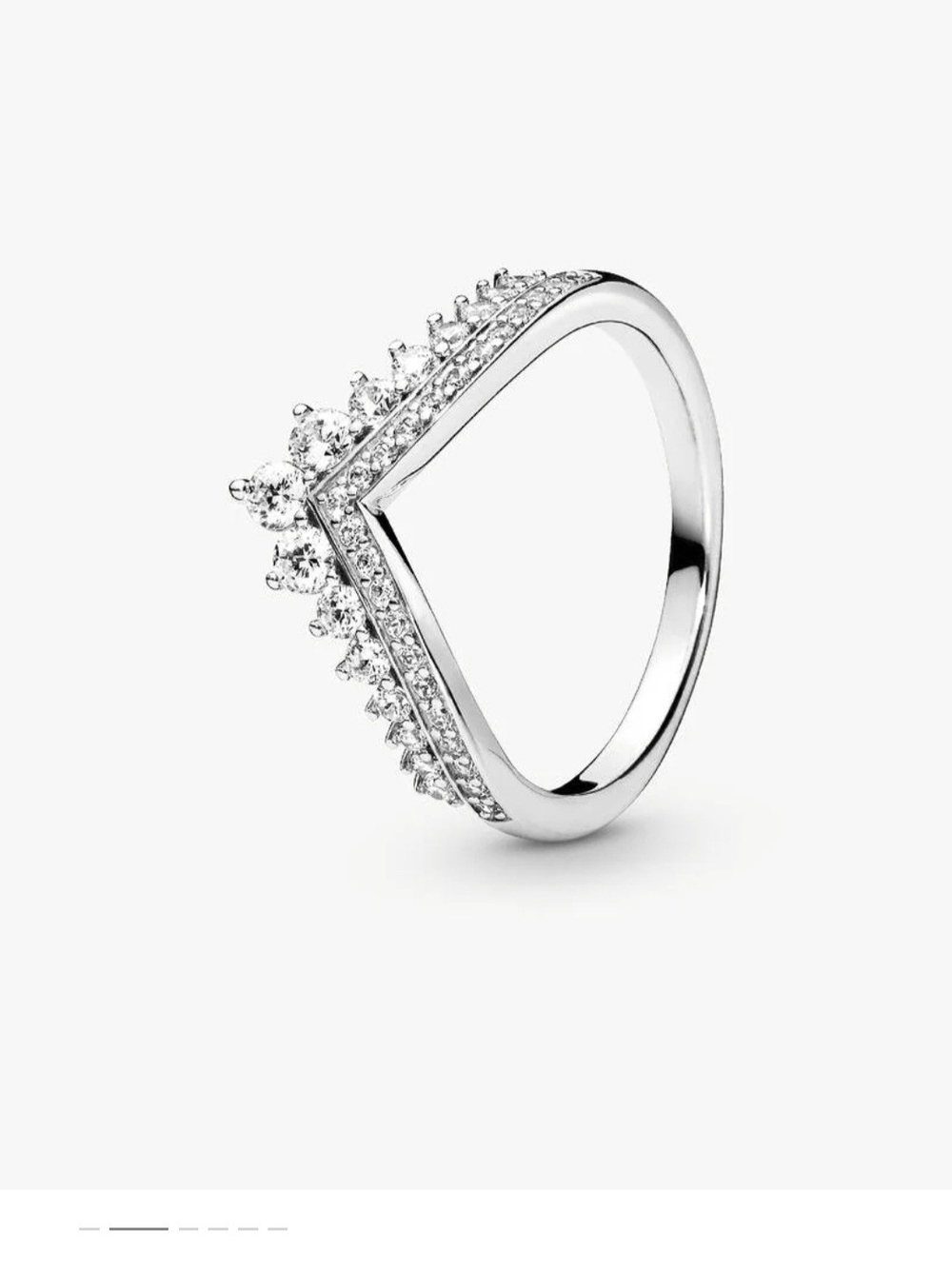 Pandora "Princess Wishbone" Ring - Picture 4 of 4